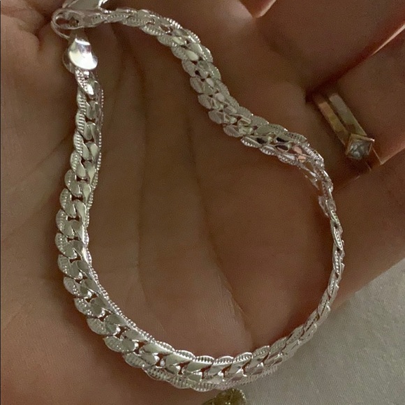 NWT Pretty 925 Silver 5MM snake chain Bracelet - Picture 5 of 6